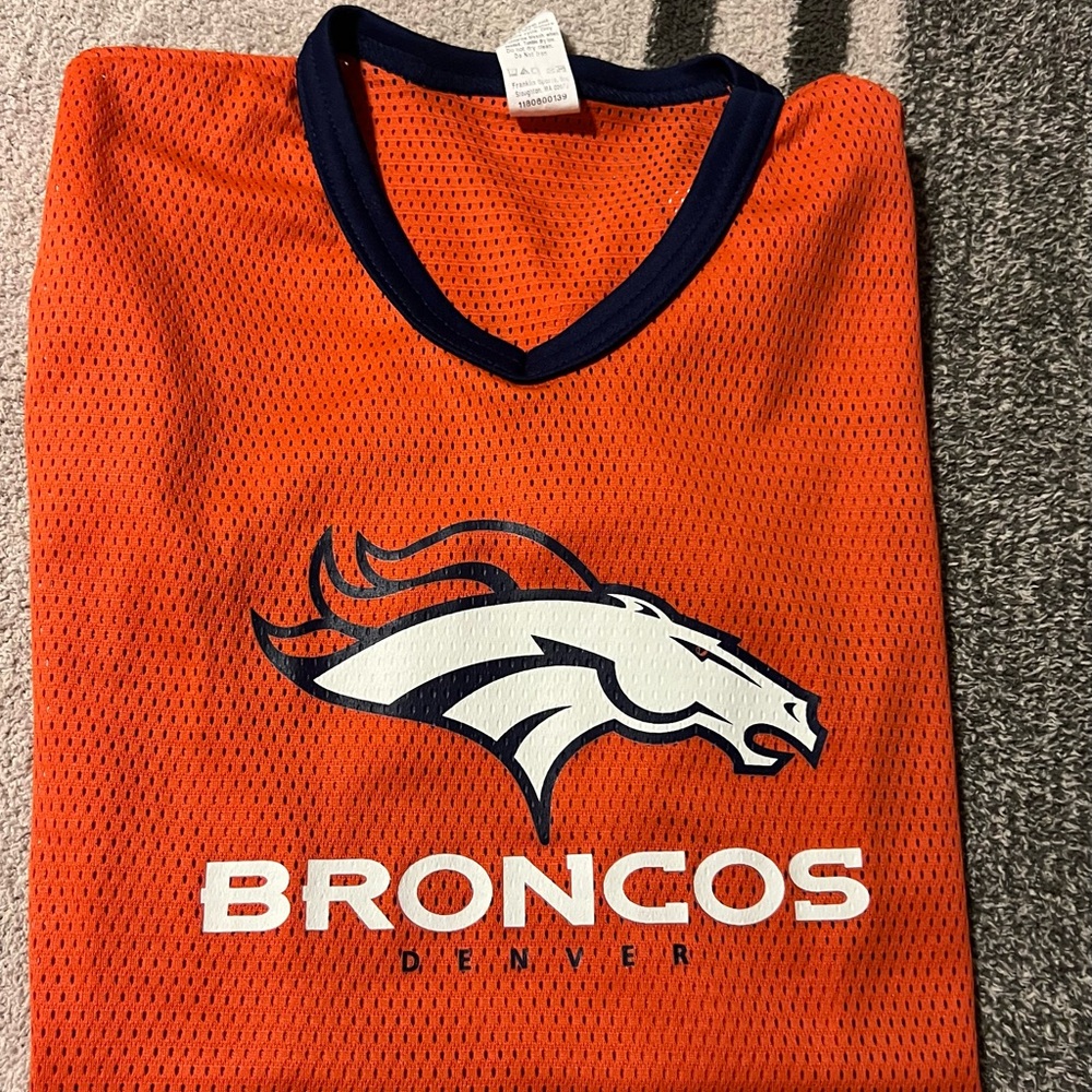 Denver Broncos Little Kids Orange Jersey
